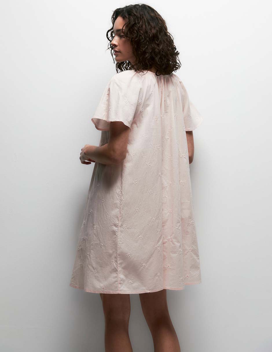 Camisón Sfera estampado floral de algodón