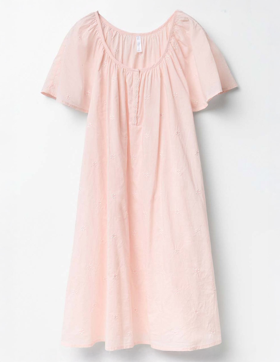 Camisón Sfera estampado floral de algodón